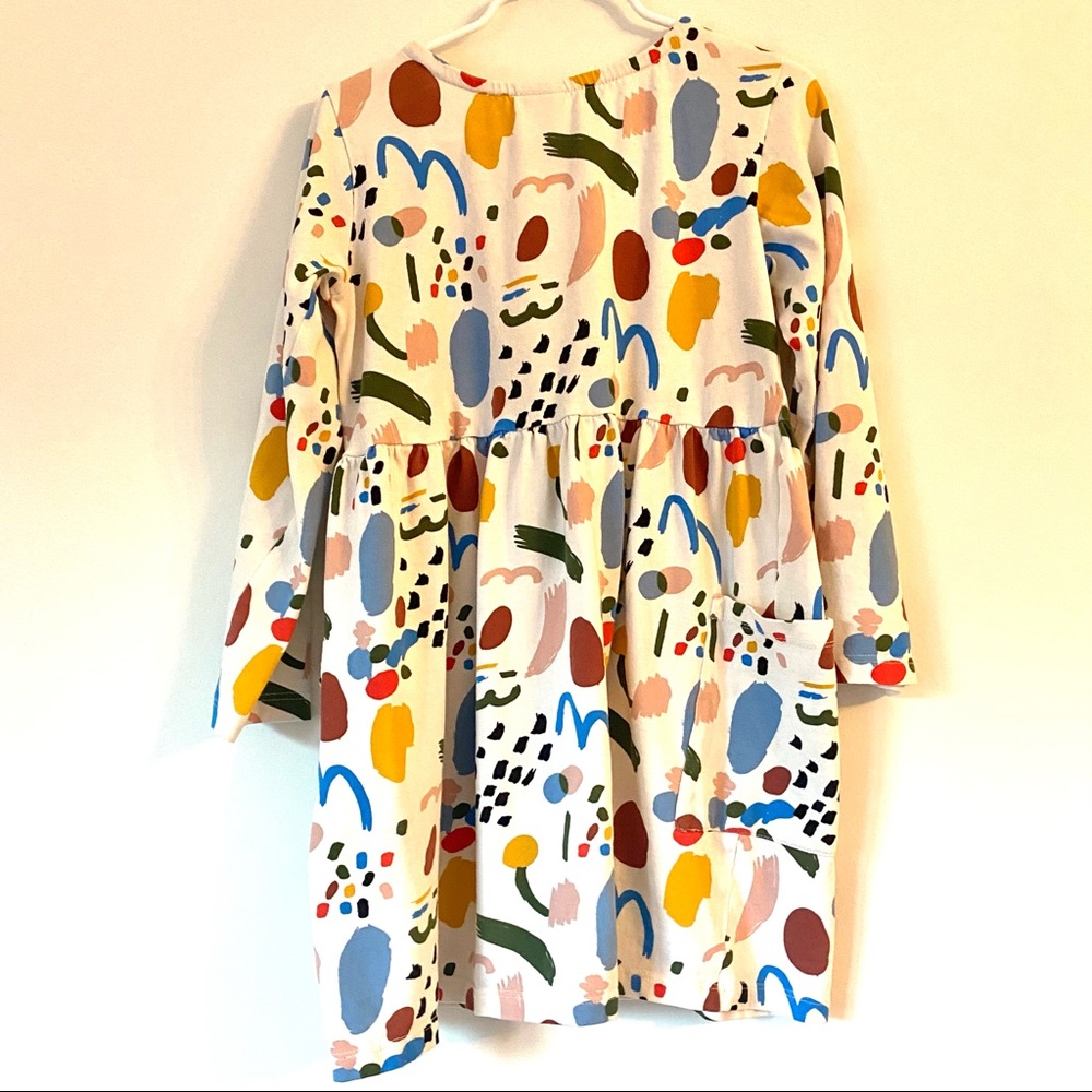 Hanna Andersson Skater Dress size 6-7 (120 cm) EUC